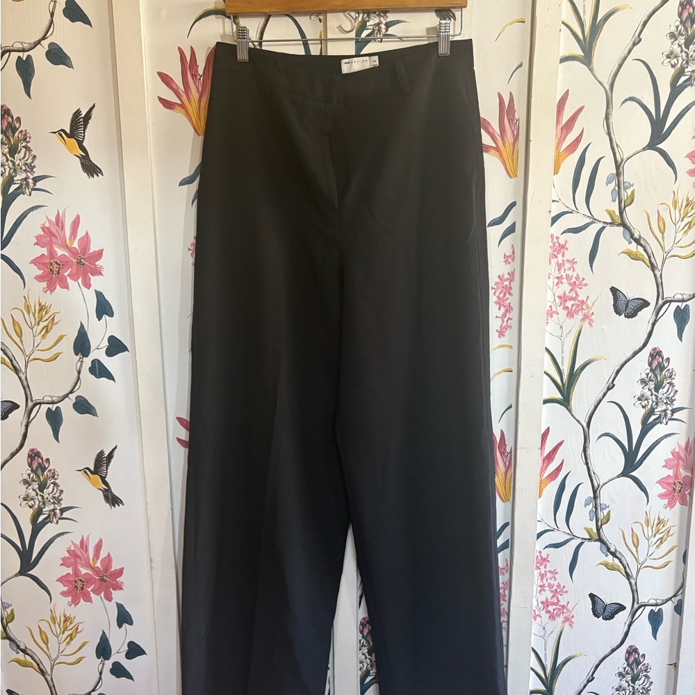 ASOS Black Wide Leg Pants